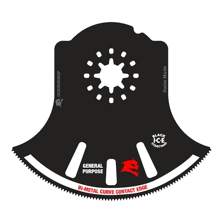 Diablo 3-1/2" Starlock Bi-Metal Oscillating Blade for General Purpose Cuts DOS350RBGP